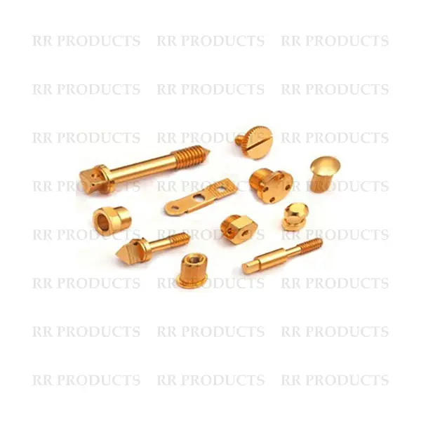 Brass Cnc Turned Components 4